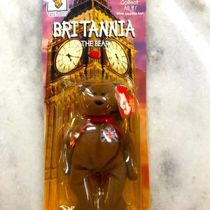 Limited Edition Collectible. Britannia Ty Beanie Baby